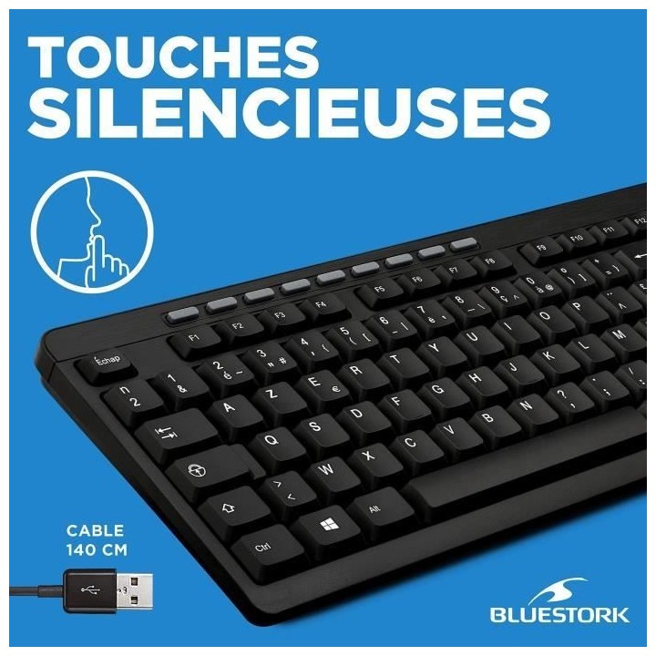 Bluestork pack clavier + souris