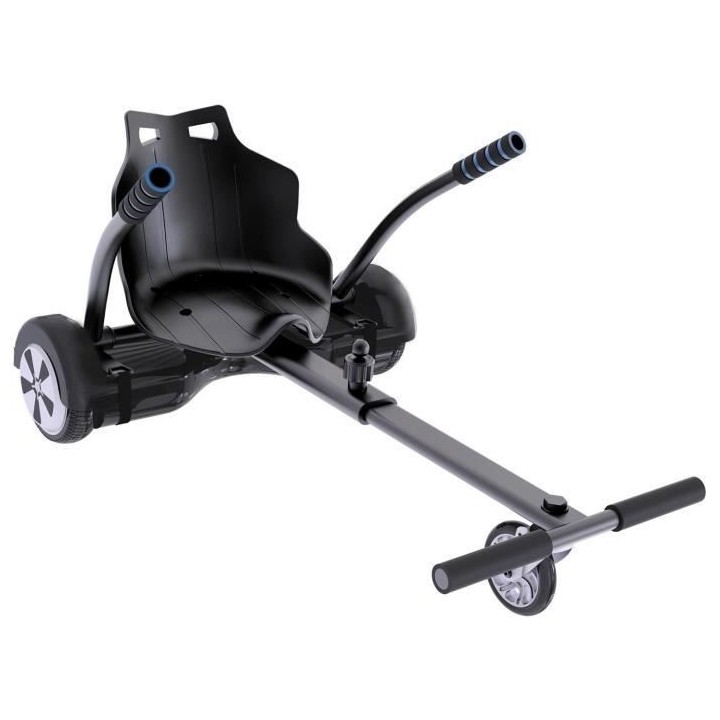 Pack Hoverboard + Kart Pilot - URBANGLIDE - Noir - Roues 6.5 - 550W -