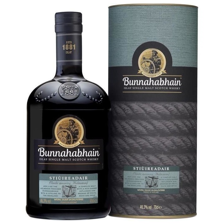 Bunnahabhain - Stiureadair - Whisky Islay Single Malt Scotch - 46.3% V