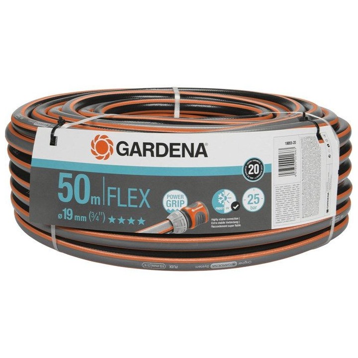 GARDENA Tuyau d'arrosage Comfort FLEX – Longueur 50m – Ø19mm –