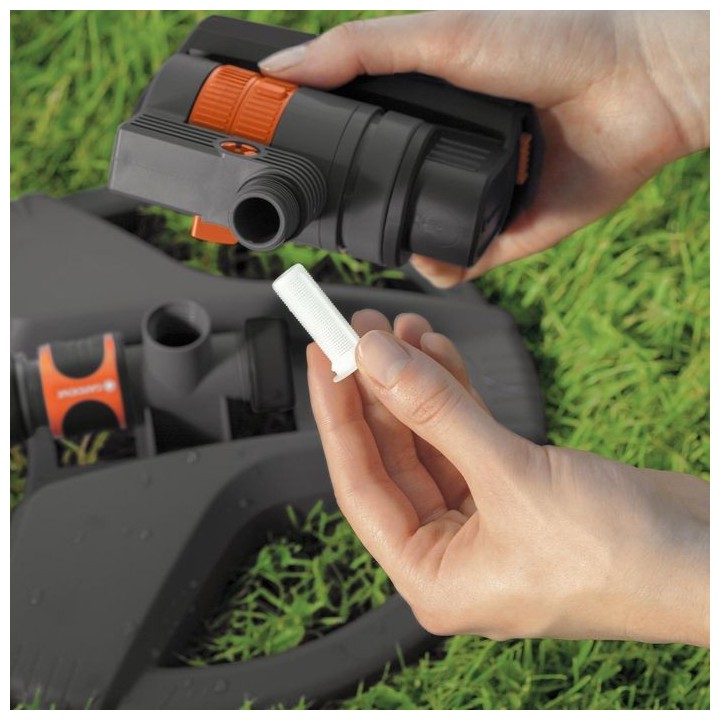 GARDENA Arroseur oscillant AquaZoom Compact – Surface 216m² – Por