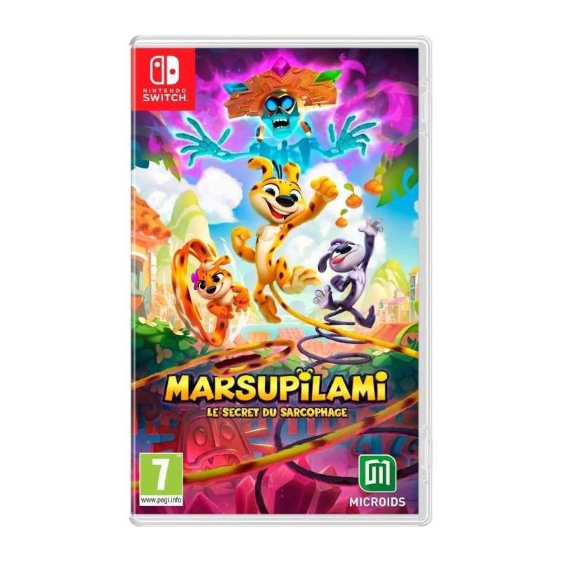 MARSUPILAMI : Le secret du sarcophage - Edition Tropicale Jeu Switch