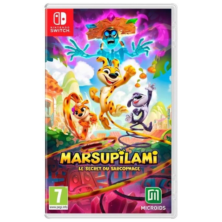 MARSUPILAMI : Le secret du sarcophage - Edition Tropicale Jeu Switch