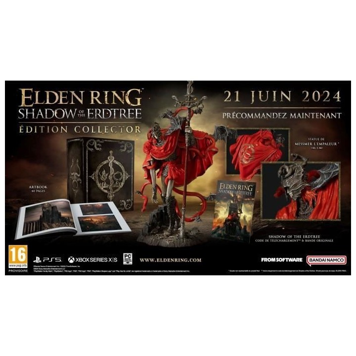 Elden Ring Shadow Of The Erdtree - Jeu PS5 - Edition Collector
