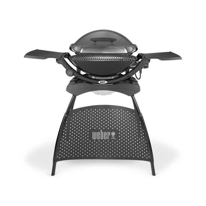 Barbecue électrique WEBER Q2400 avec stand - Grille acier 55x39 cm -