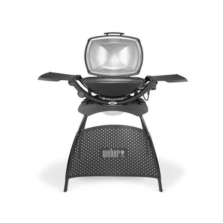 Barbecue électrique WEBER Q2400 avec stand - Grille acier 55x39 cm -