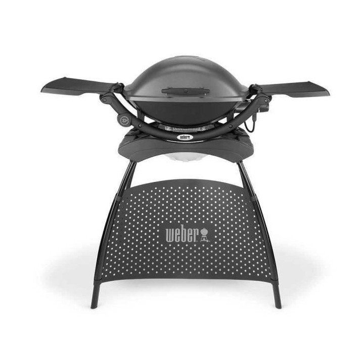 Barbecue électrique WEBER Q2400 avec stand - Grille acier 55x39 cm -