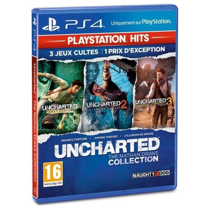 Uncharted: The Nathan Drake Collection PlayStation Hits Jeu PS4
