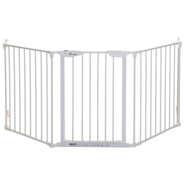 Barriere de sécurité - DREAMBABY - NEWPORT - 3 panneaux - 85,5-200 x