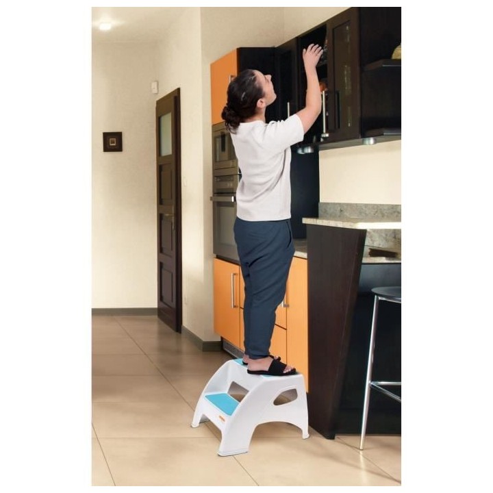 Tabouret marchepied - DREAMBABY - Toddler & Me 2 Up - Antidérapant et