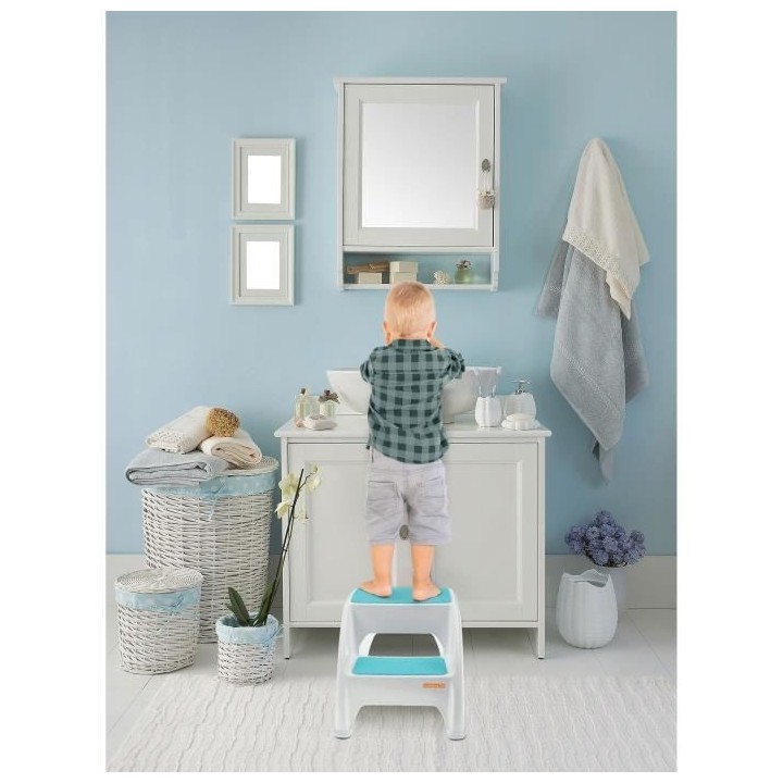 Tabouret marchepied - DREAMBABY - Toddler & Me 2 Up - Antidérapant et