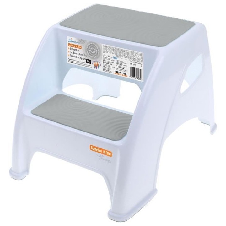 Tabouret marchepied - DREAMBABY - Toddler & Me 2 Up - Antidérapant et