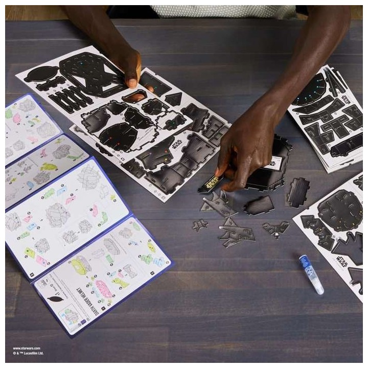 SPIN MASTER CASQUE DARK VADOR Star Wars 4D Build