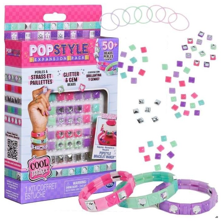 SPIN MASTER COOL MAKER - POP STYLE PACK STRASS ET PAILLETTES Pop Style