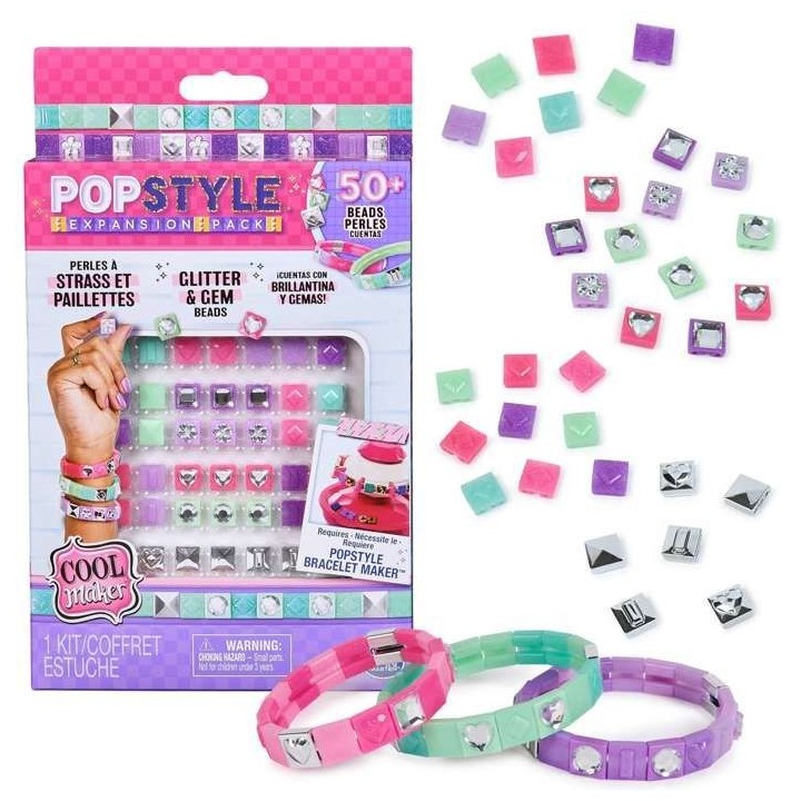 SPIN MASTER COOL MAKER - POP STYLE PACK STRASS ET PAILLETTES Pop Style