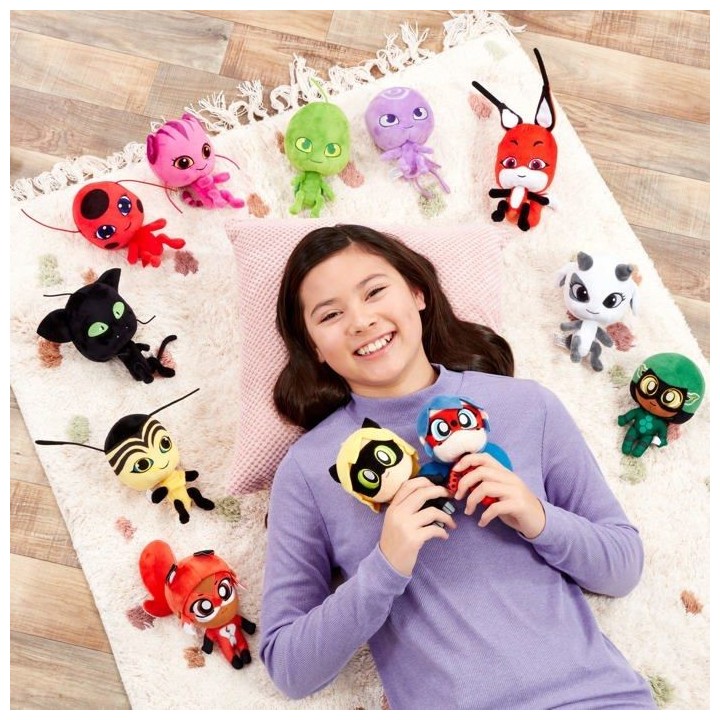 Peluche Ziggy 15 cm - BANDAI - Miraculous - Douce peluche Kwami