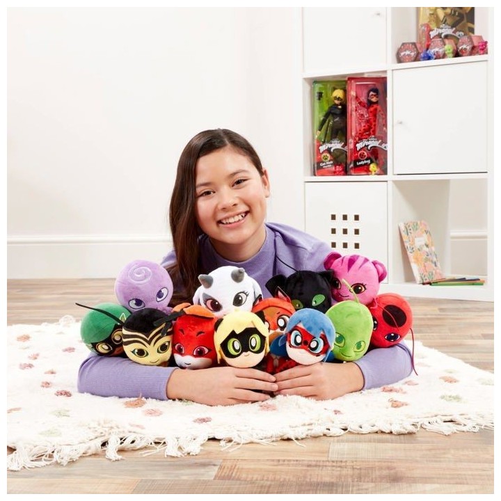 Peluche Ziggy 15 cm - BANDAI - Miraculous - Douce peluche Kwami