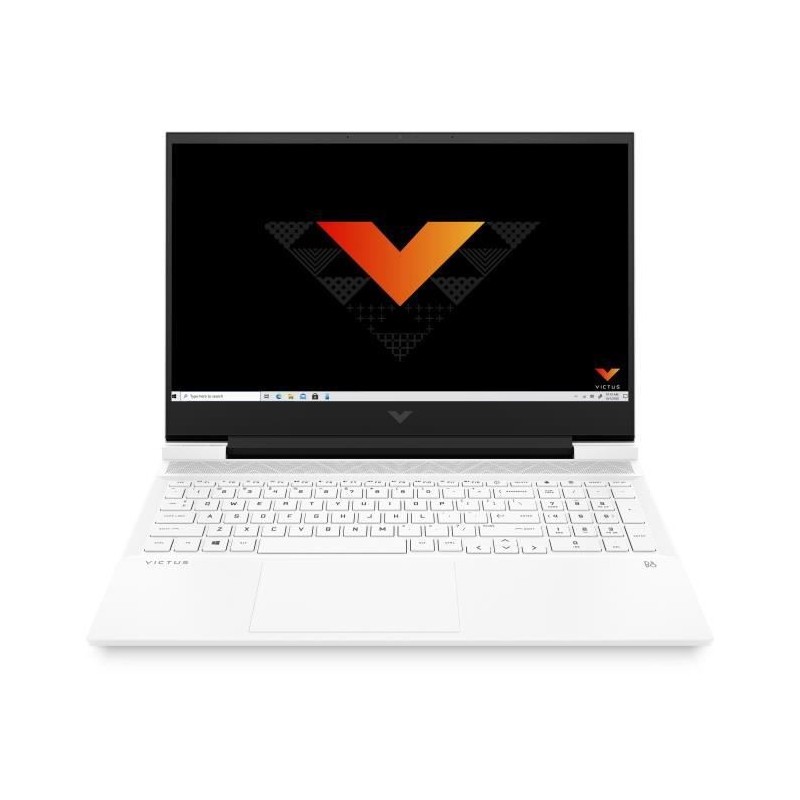 PC Portable Gamer HP VICTUS 16-d0300nf - 16,1'' FHD - Core i5 11400H - RAM 8 Go - 512 Go SSD - RTX 3050 - W10 - AZERTY - Blanc