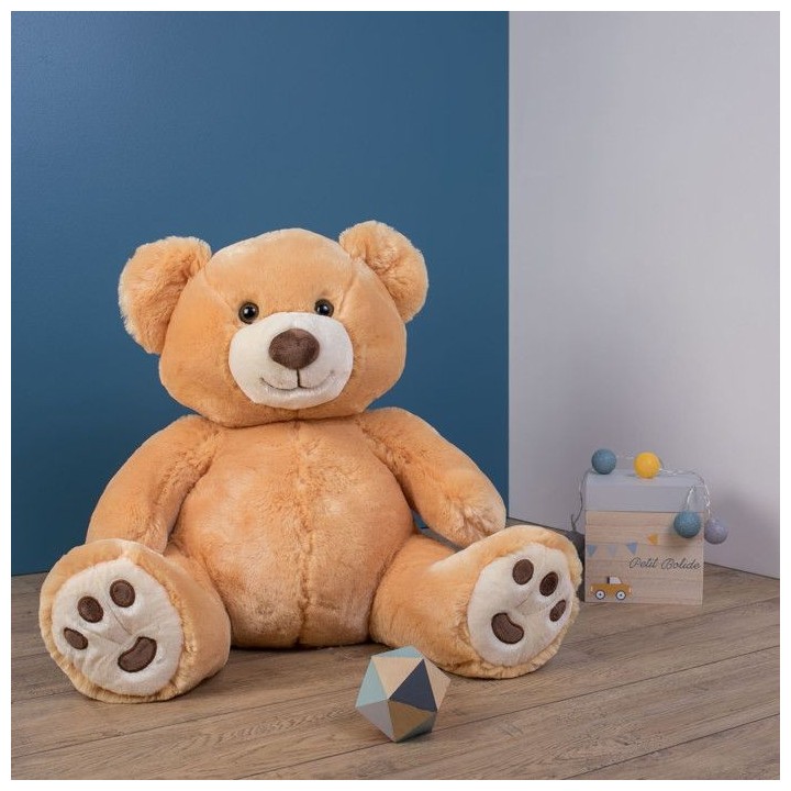 Ours Patachon miel - 80 cm