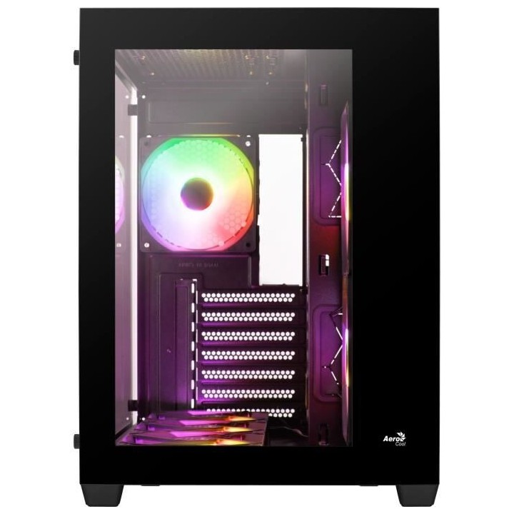 Boîtier PC - AEROCOOL - Dryft G v2 (Noir) - Cube - Format ATX - Sans