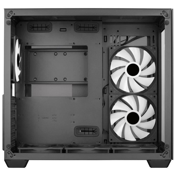 Boîtier PC - AEROCOOL - Dryft G v2 (Noir) - Cube - Format ATX - Sans