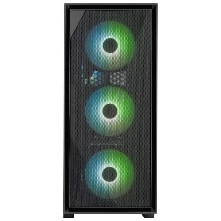 Boîtier PC - AEROCOOL - Geoflow G v2 (Noir) - Moyen tour - Format ATX