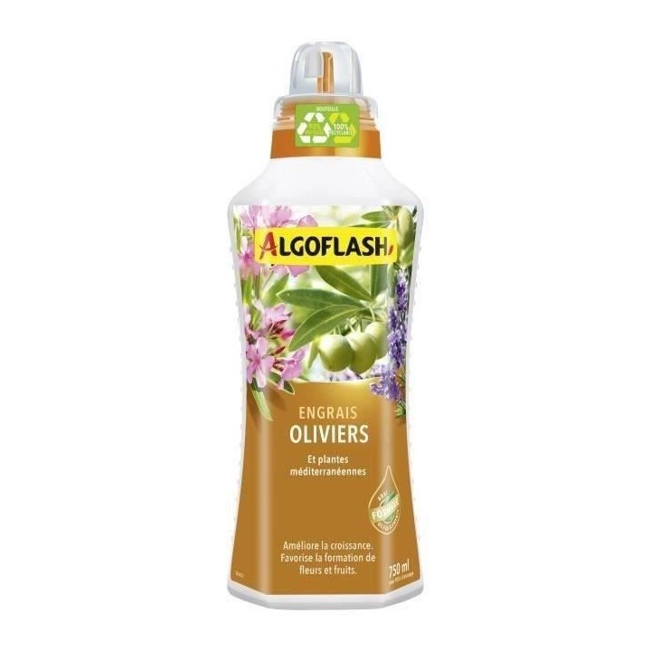 Engrais Oliviers et Plantes Méditerranéennes 750 mL