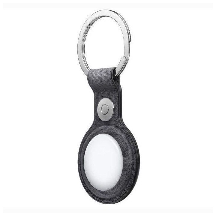 APPLE Porte-clés AirTag FineWoven - Noir