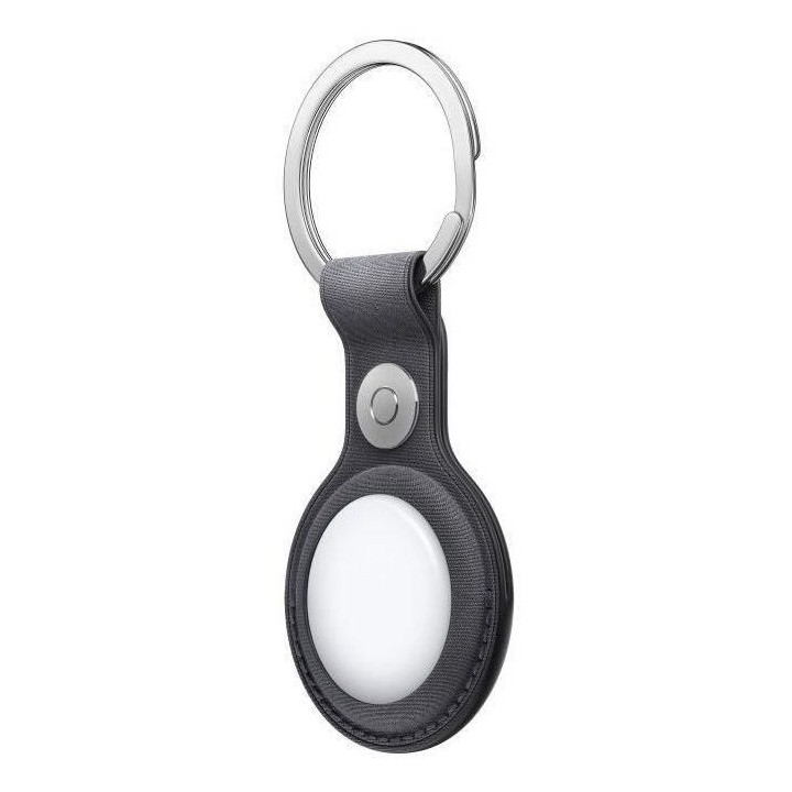APPLE Porte-clés AirTag FineWoven - Noir