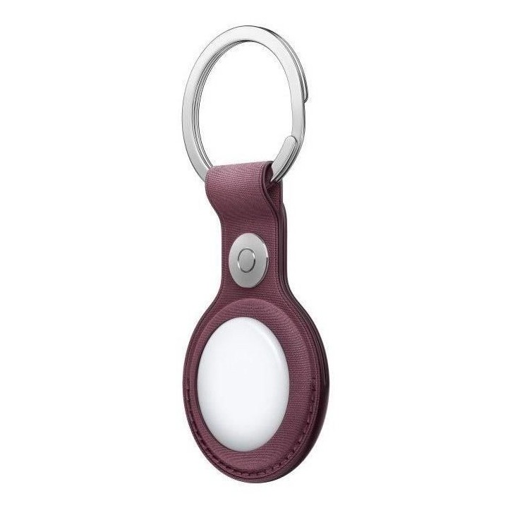 APPLE Porte-clés AirTag FineWoven - Mûrier