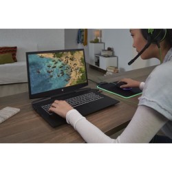 PC Portable Gamer - HP Pavilion Gaming 17-cd2023nf - 17,3 FHD - i5-11300H - RAM 16Go - Stockage 512Go - RTX 3050 Ti - W10 - AZER