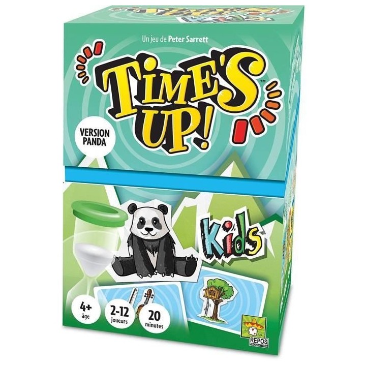 Repos Production | Time's Up! : Kids - Version Panda | Jeu de sociét