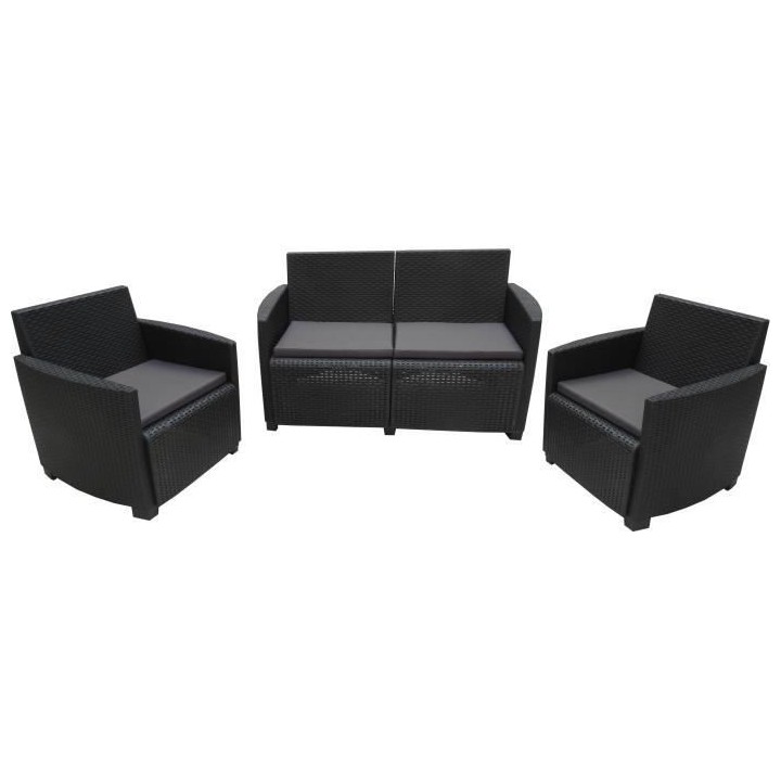 Lot de 4 assises - JARDIN PRIVE - Coffee set - Colors ombre