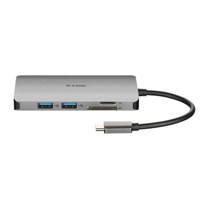 Station d'accueil - D-LINK - DUB-M810 - USB-C / Thunderbolt 3 - HDMI -