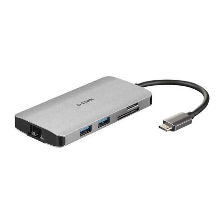 Station d'accueil - D-LINK - DUB-M810 - USB-C / Thunderbolt 3 - HDMI -