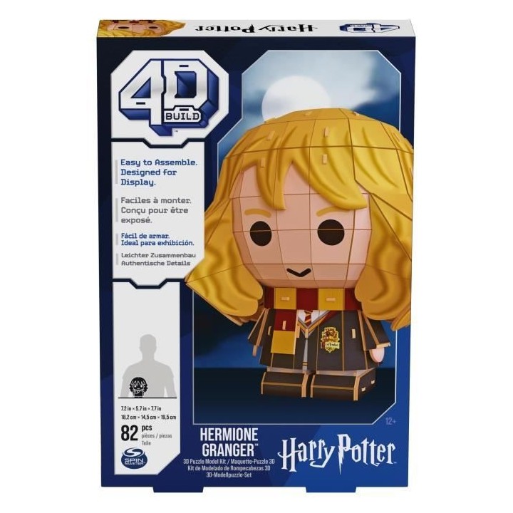 SPIN MASTER HERMIONE GRANGER style CHIBI 4D Build