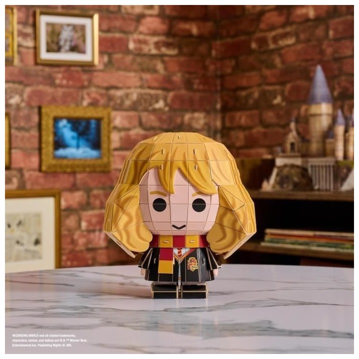 SPIN MASTER HERMIONE GRANGER style CHIBI 4D Build