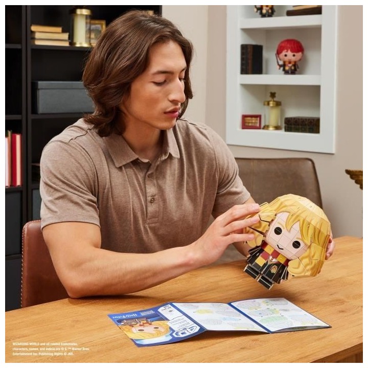 SPIN MASTER HERMIONE GRANGER style CHIBI 4D Build