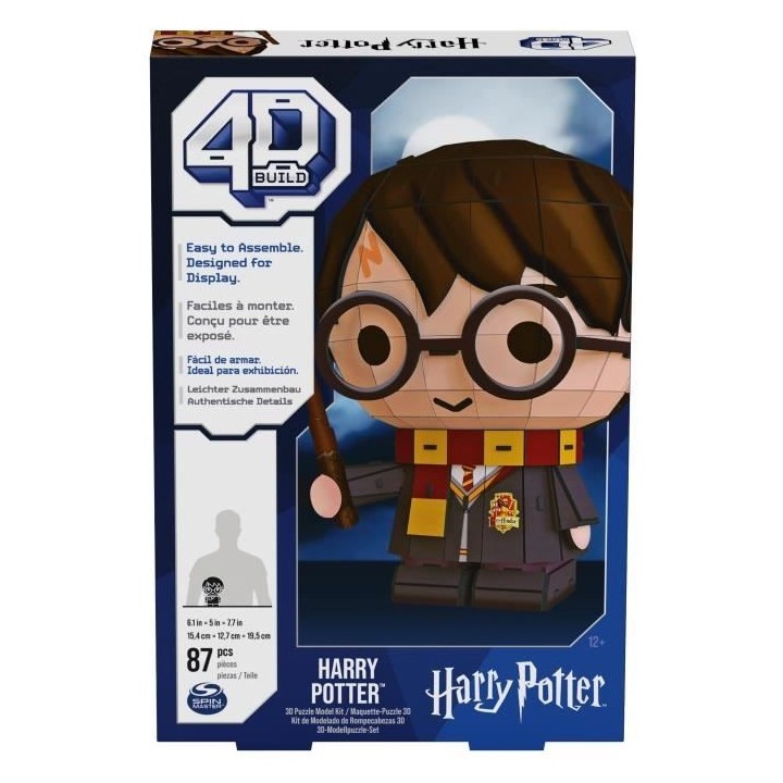 SPIN MASTER HARRY POTTER style CHIBI 4D Build