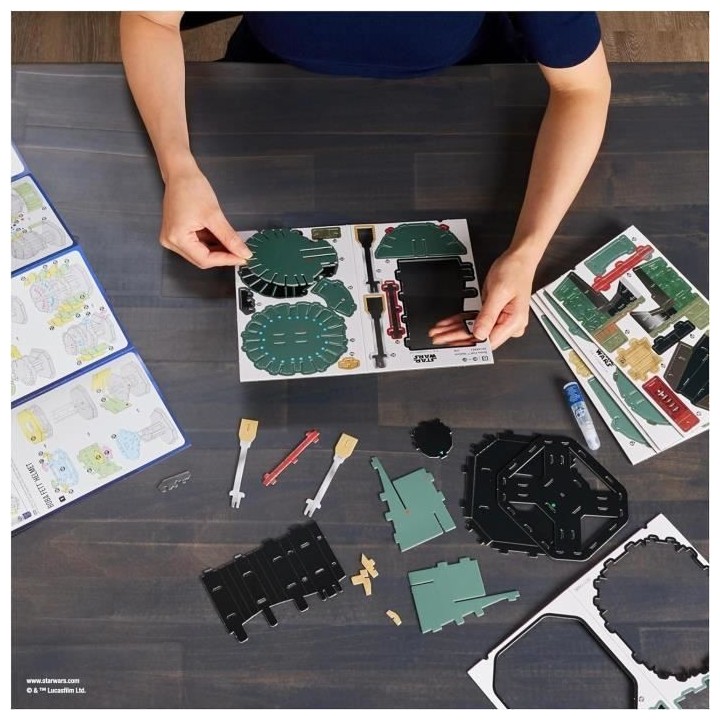 SPIN MASTER CASQUE BOBA FETT Star Wars 4D Build