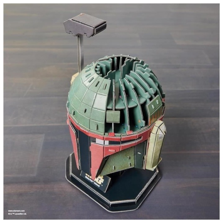 SPIN MASTER CASQUE BOBA FETT Star Wars 4D Build