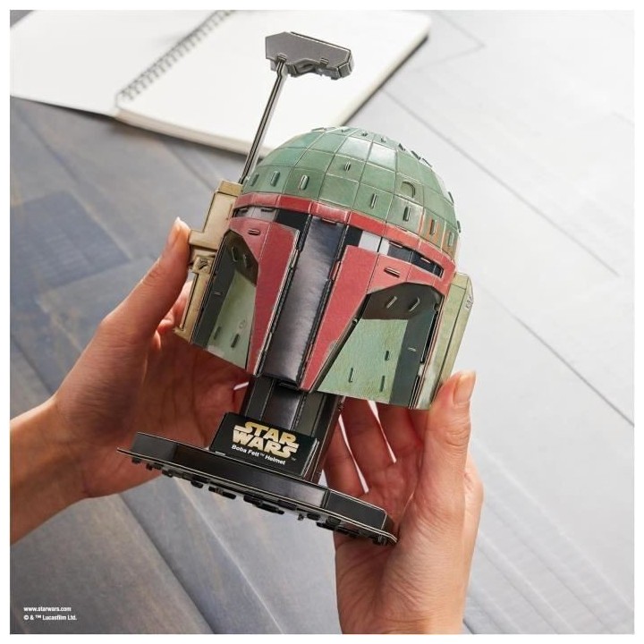 SPIN MASTER CASQUE BOBA FETT Star Wars 4D Build