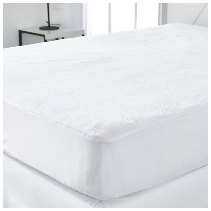 Protege matelas imperméable - TODAY - Essential - 140x190 cm - Blanc