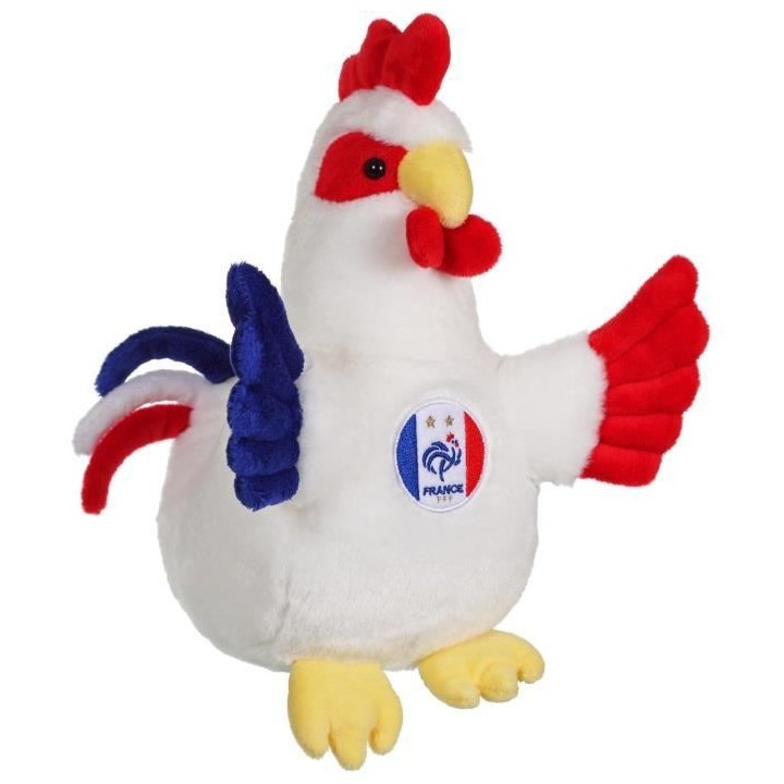 Peluche Coq FFF Sonore - GIPSY TOYS - 25 cm
