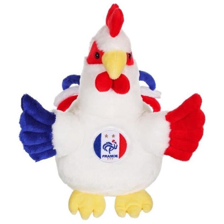 Peluche Coq FFF Sonore - GIPSY TOYS - 25 cm