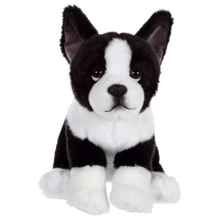 Peluche Chien Bouledogue Français - GIPSY TOYS - Assis, 25 cm