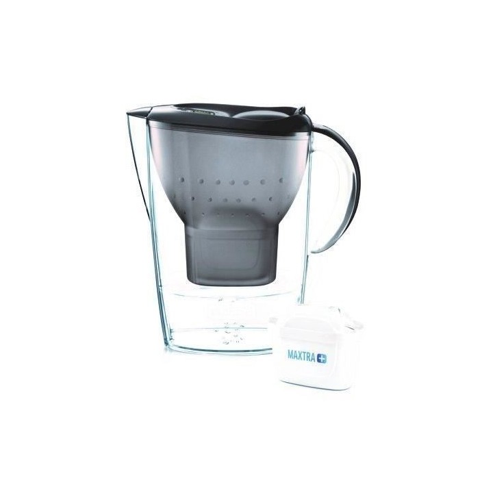 Carafe filtrante - BRITA - MARELLA - Graphite - 3 filtres MAXTRA +