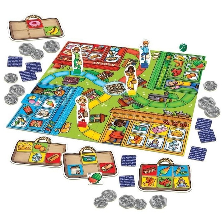 Apprendre a faire ses courses - Jeu de société - ORCHARD