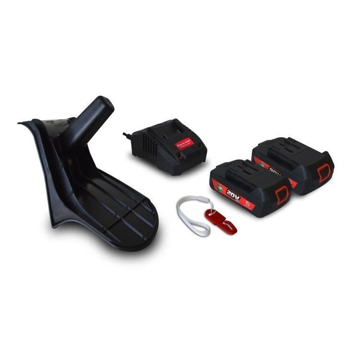 Tondeuse a batterie 37cm 40V - ELEM - TDE40V37-LI2BF - Fonction mulchi