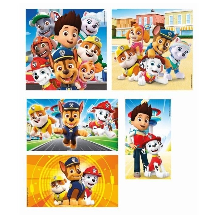 Clementoni - Puzzle 10 en 1 - Pat' Patrouille